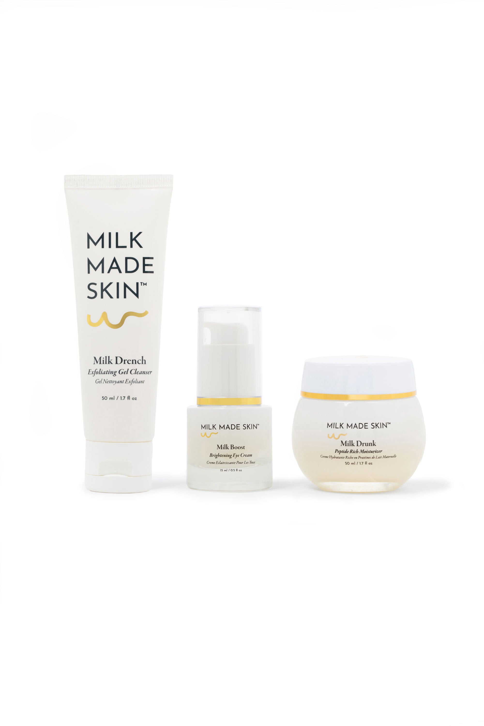 milk made set - trio of products